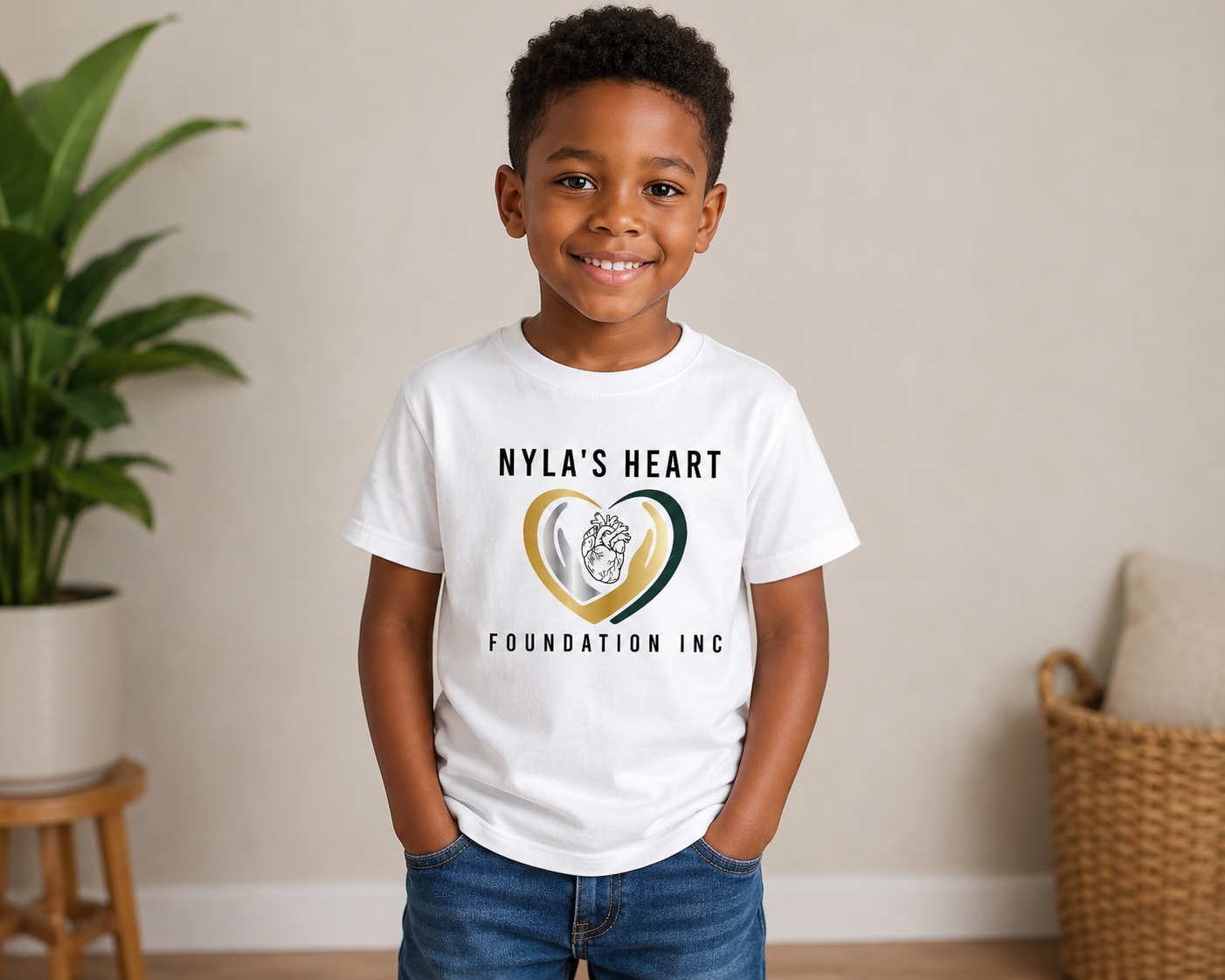 Nyla’s Heart Kids Support Tee